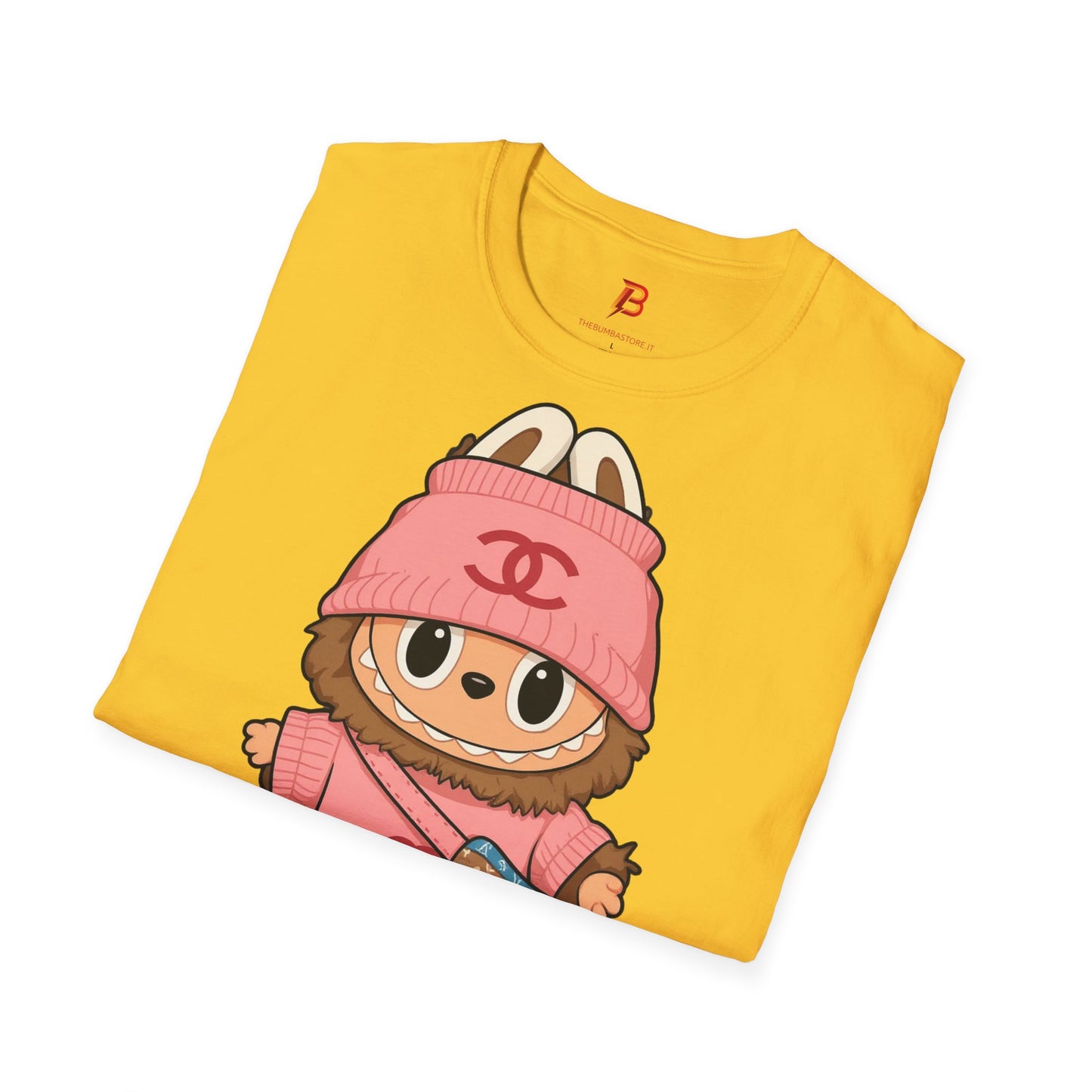 T-Shirt Unisex Labubu Softstyle – Outfit Streetwear  Kawaii.