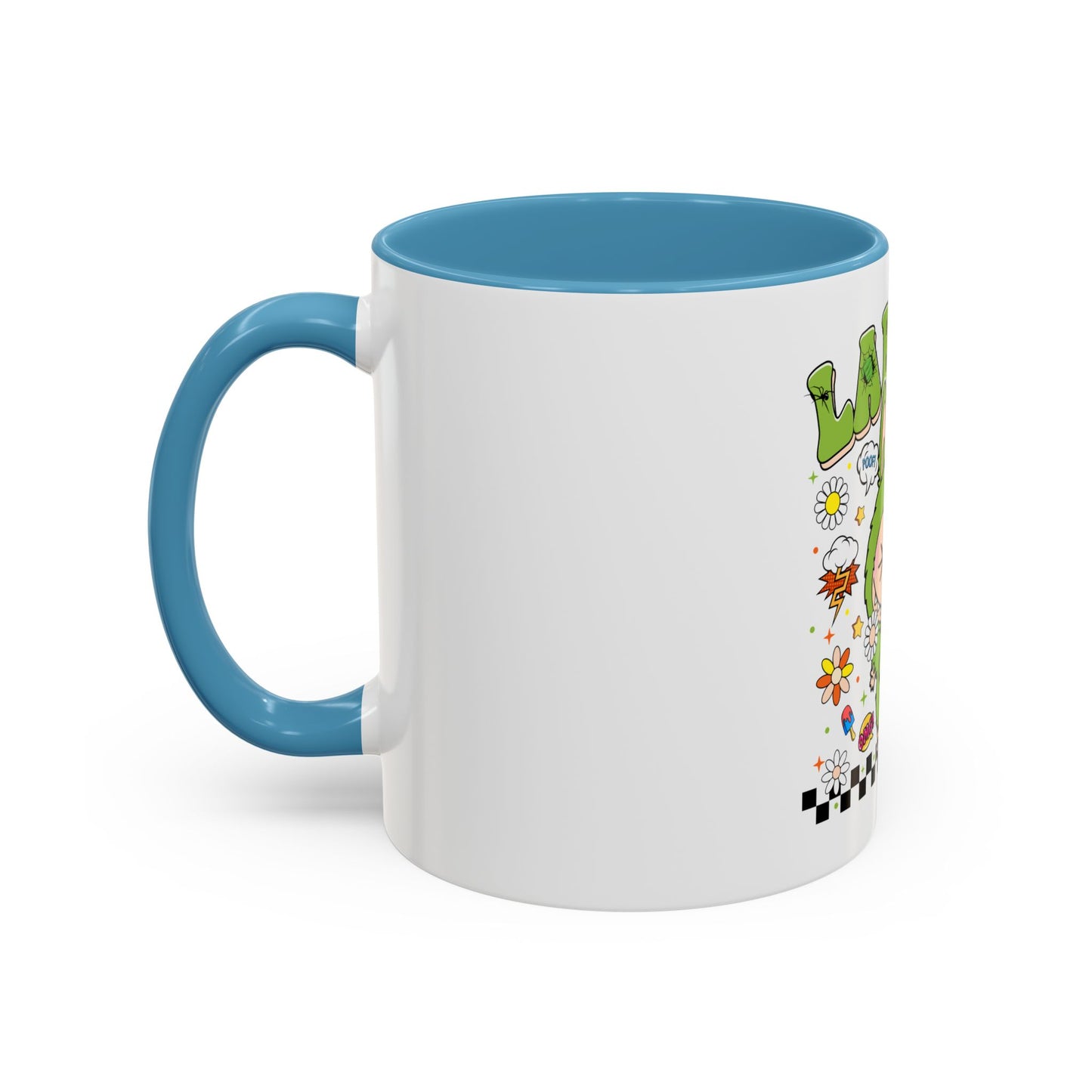 Tazza Labubu Pop Art | Tazza Colorata in Ceramica 315 ml – Collezione Personalizzabile.