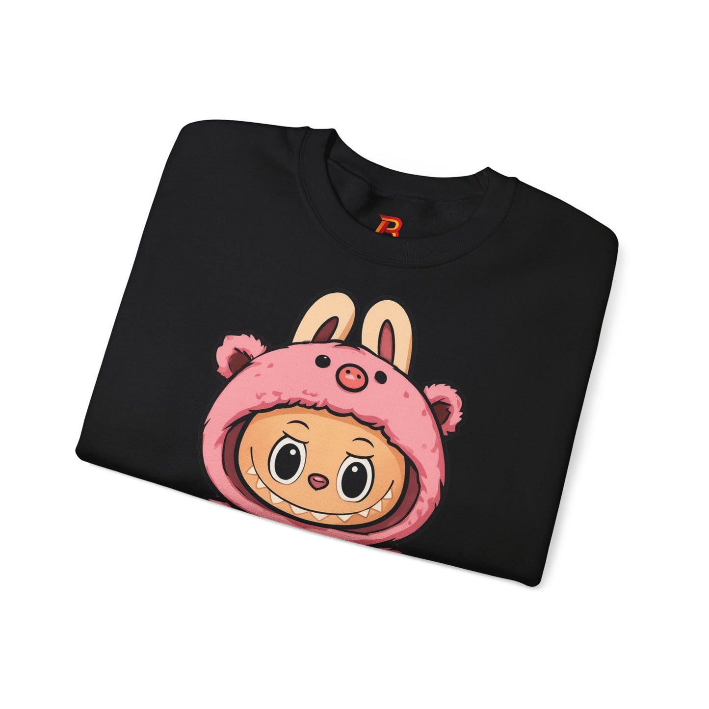 Felpa Unisex Labubu Rosa – Sweatshirt Streetwear Casual, Comfort e Stile Giocoso.
