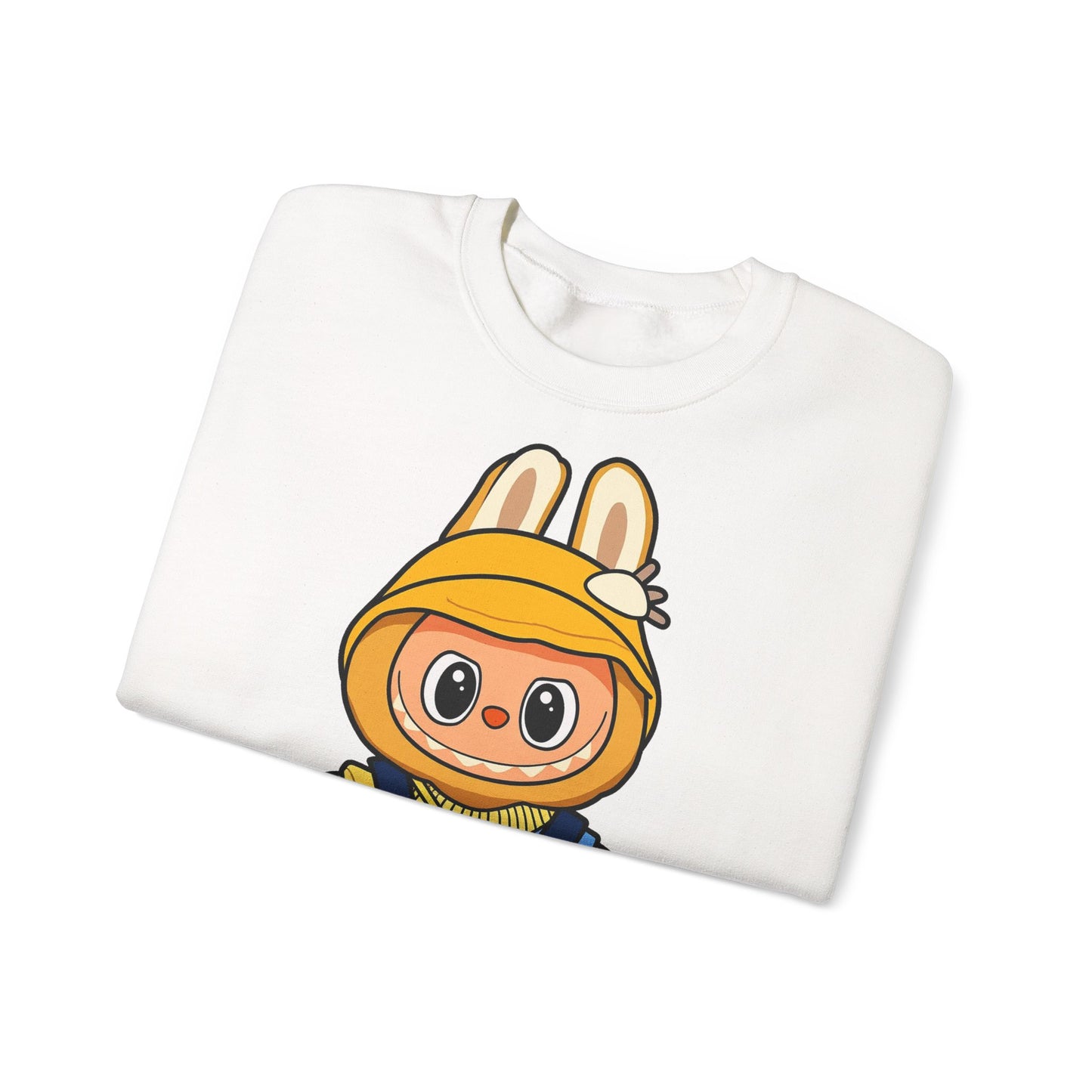 Felpa Unisex Labubu Hoodie Style – Sweatshirt - Streetwear Heavy Blend.