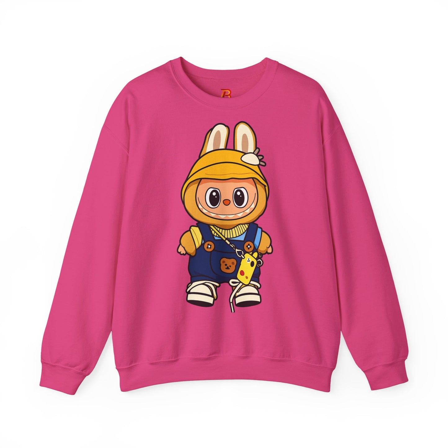 Felpa Unisex Labubu Hoodie Style – Sweatshirt - Streetwear Heavy Blend.