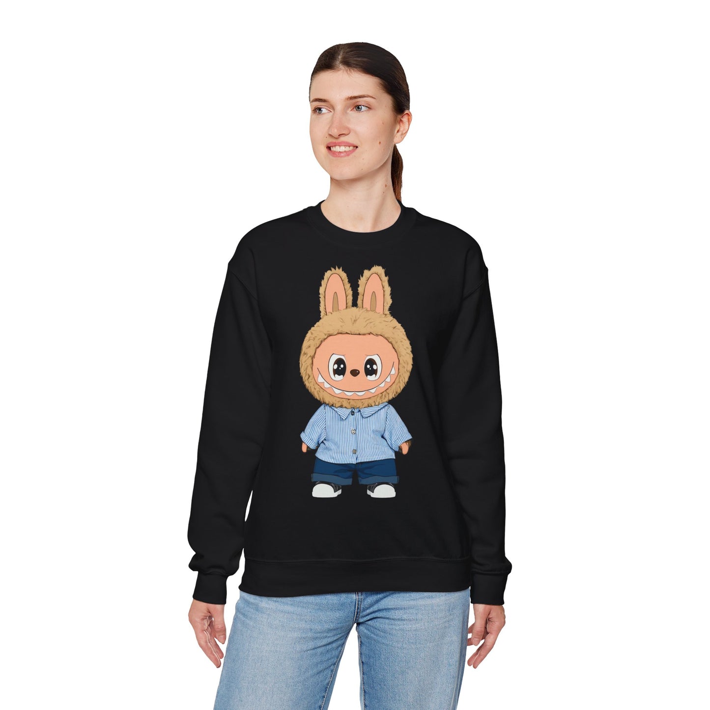 Felpa Unisex Labubu Streetwear – Sweatshirt Casual in Cotone, Comfort e Stile Unico.