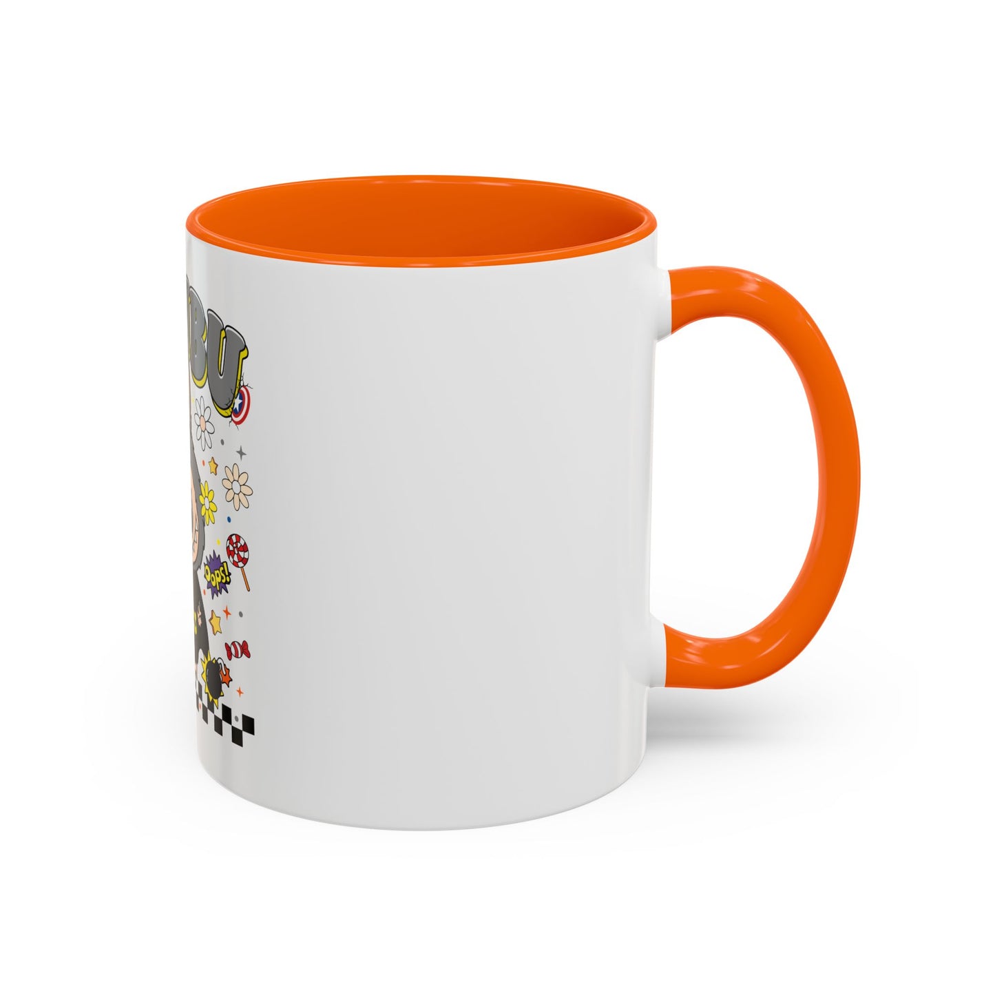Tazza Labubu Pop Art | Tazza Colorata in Ceramica 315 ml – Collezione Personalizzabile.