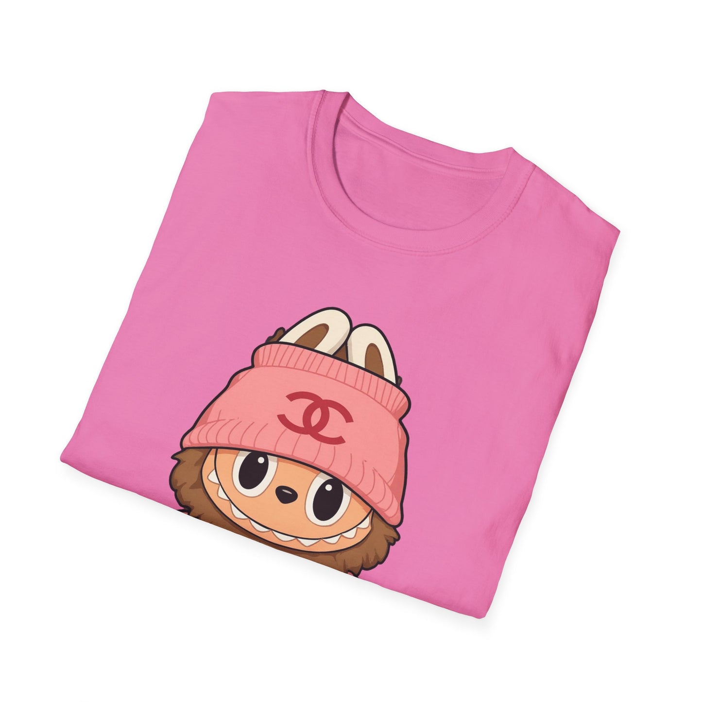 T-Shirt Unisex Labubu Softstyle – Outfit Streetwear  Kawaii.