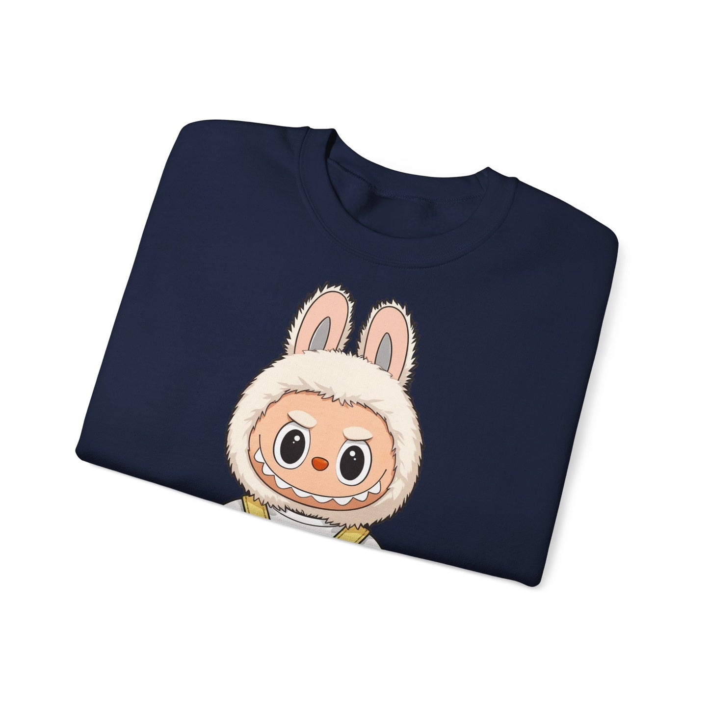 Felpa Unisex Labubu Teddy Overalls – Sweatshirt - Streetwear Heavy Blend™.