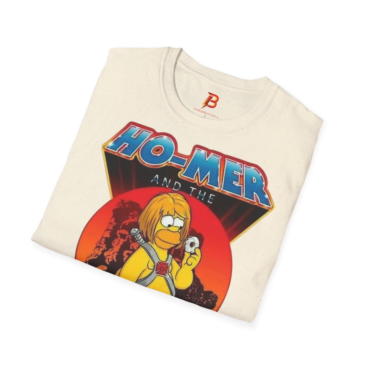 T-Shirt Unisex Homer Simpson He-Man – Maglietta Parodia Donut | Cultura Pop & Retro