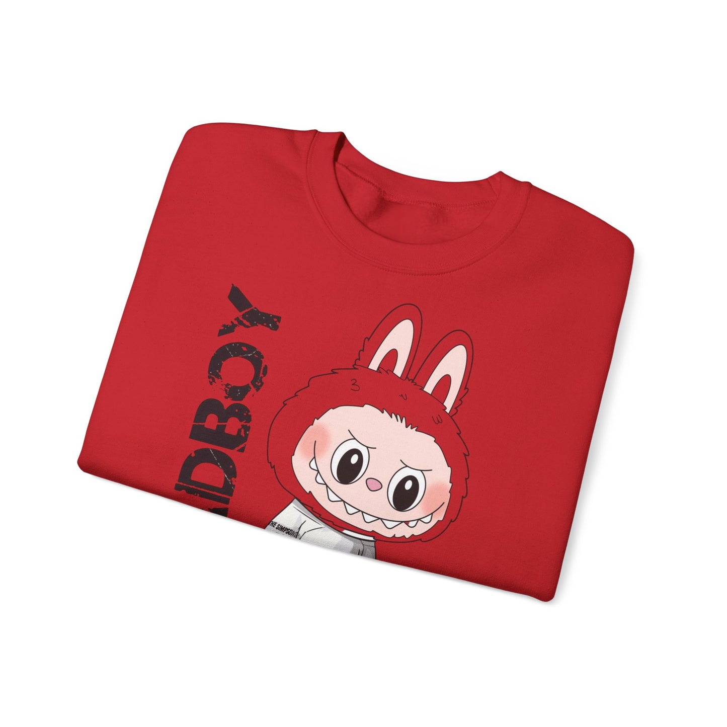 Felpa Unisex Labubu BADBOY – Streetwear Casual Heavy Blend.