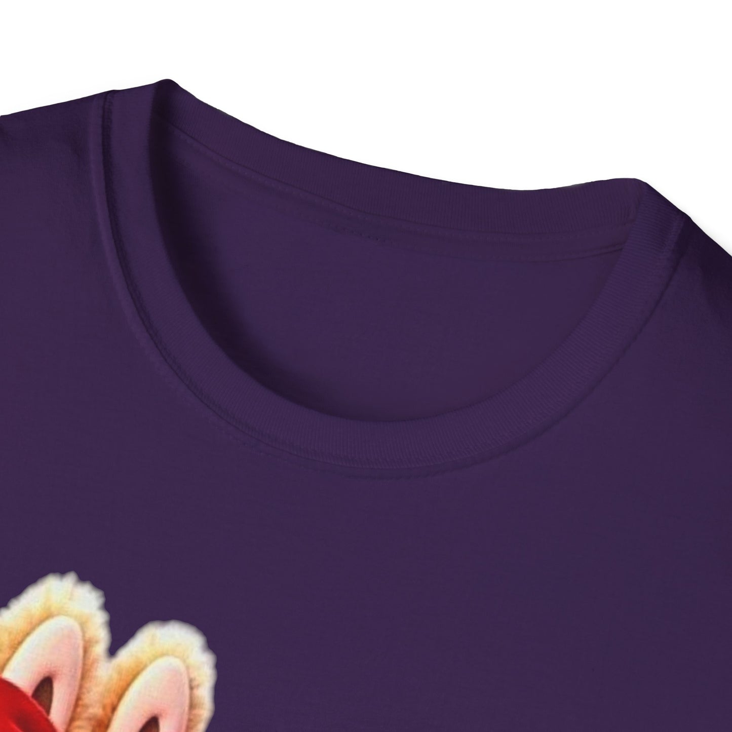 T-Shirt Unisex Labubu Softstyle  – Design Kawaii Coppia in Stile Minnie & Mickey.