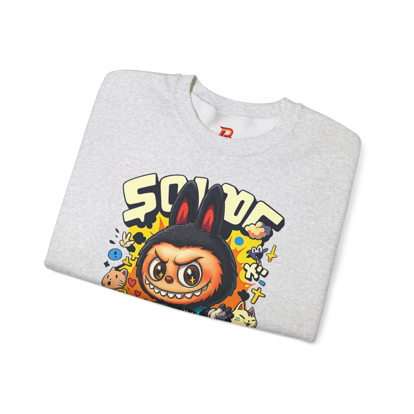 Felpa Unisex Labubu Skateboard – Streetwear Casual, Moda Urban e Comfort.
