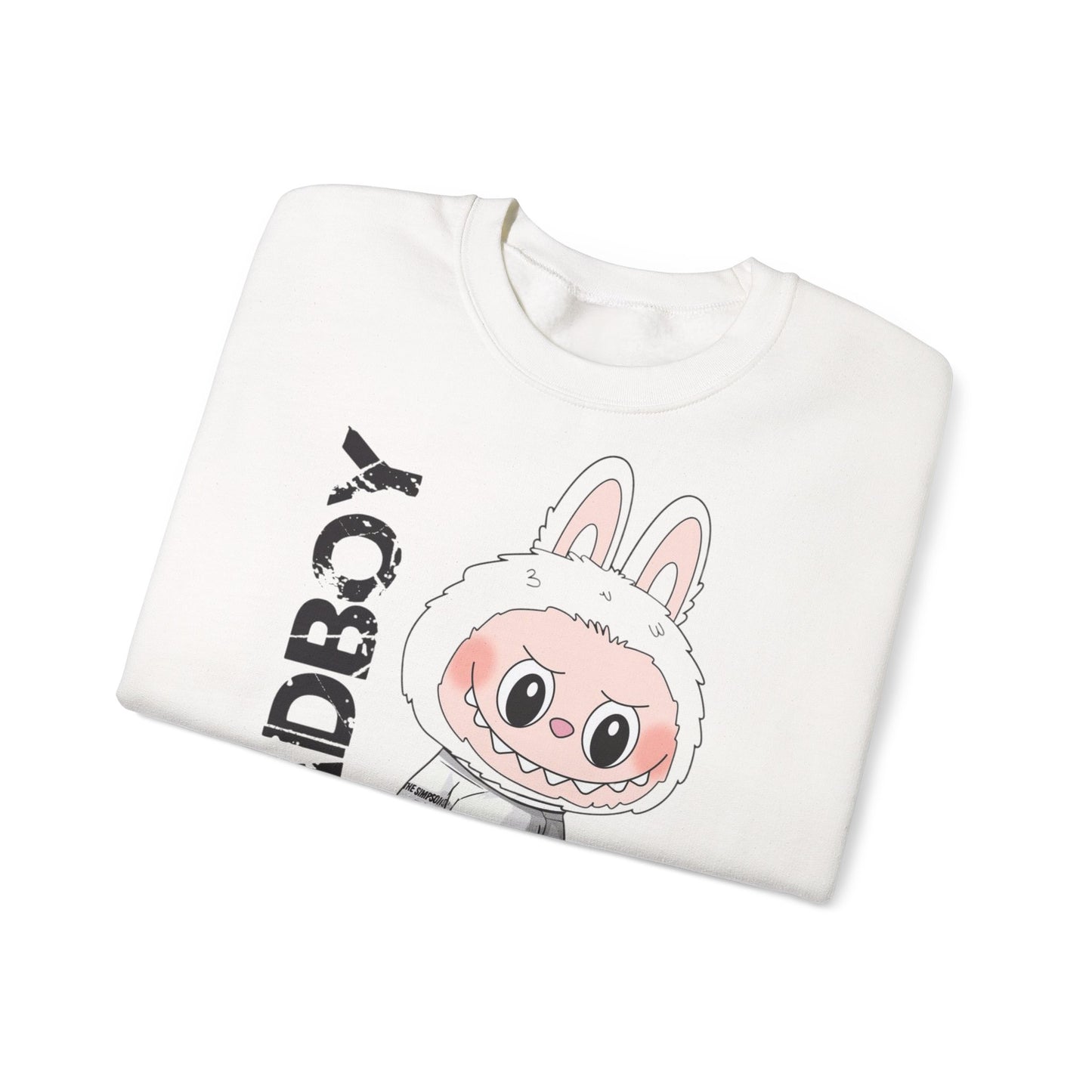 Felpa Unisex Labubu BADBOY – Streetwear Casual Heavy Blend.