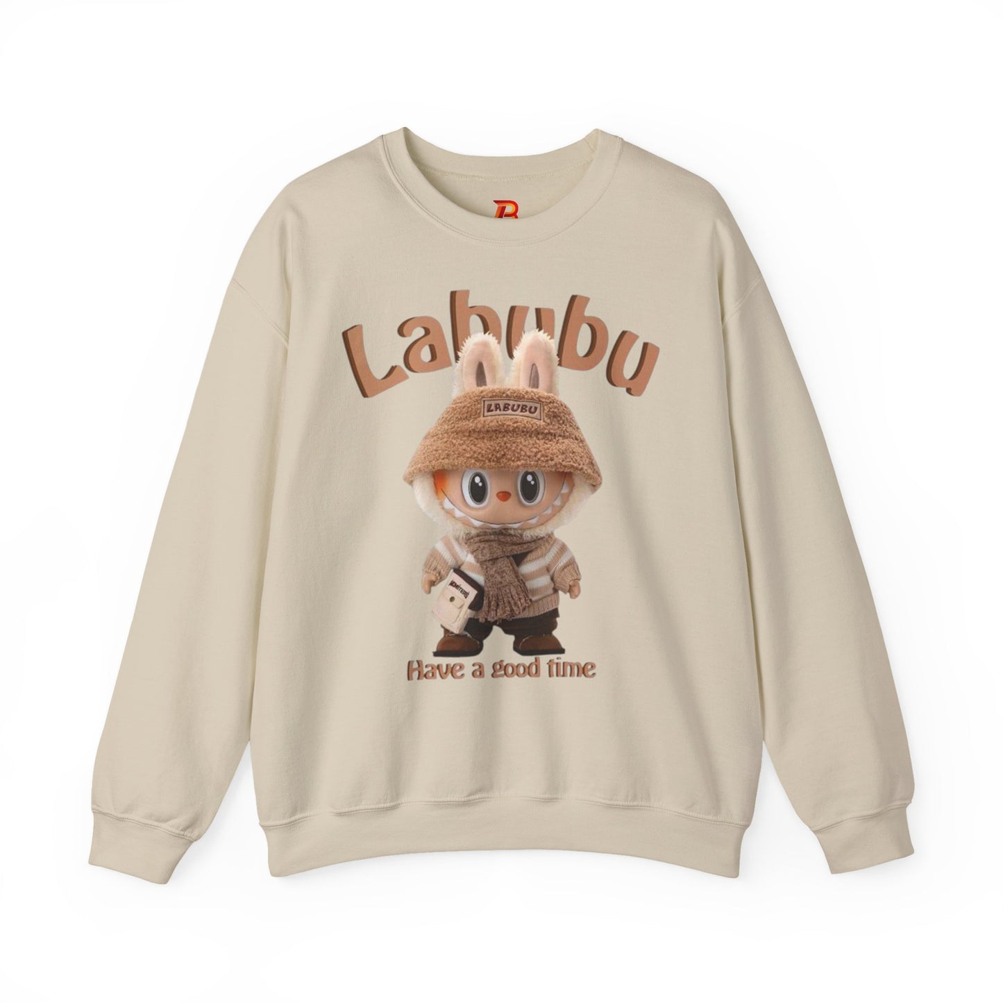 Felpa Unisex Labubu Have a Good Time – Streetwear Casual Heavy Blend.