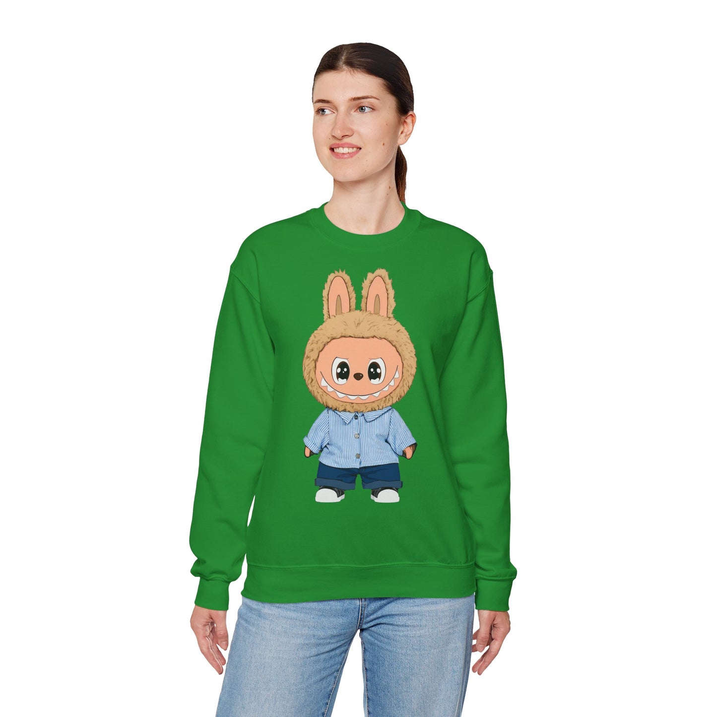 Felpa Unisex Labubu Streetwear – Sweatshirt Casual in Cotone, Comfort e Stile Unico.