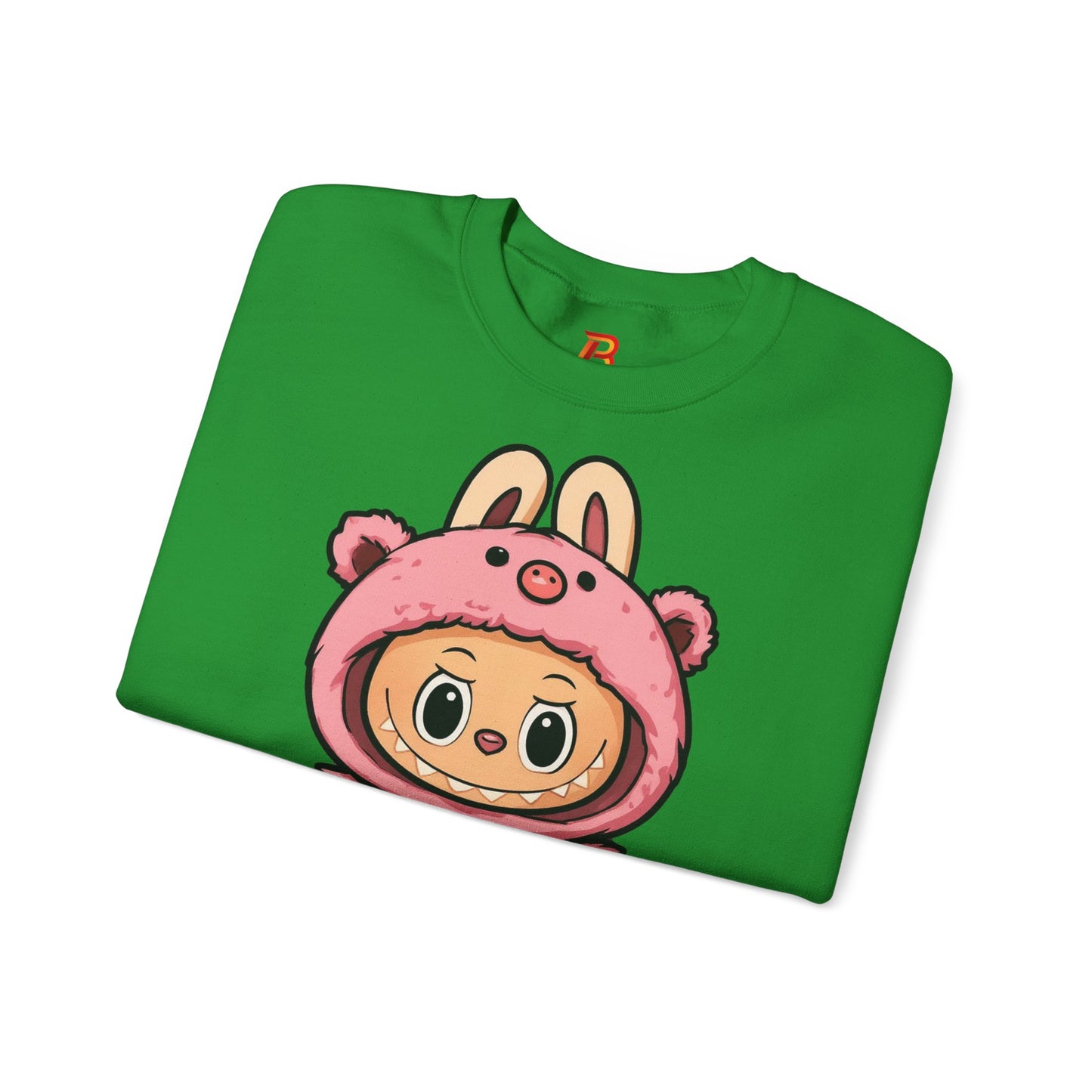 Felpa Unisex Labubu Rosa – Sweatshirt Streetwear Casual, Comfort e Stile Giocoso.