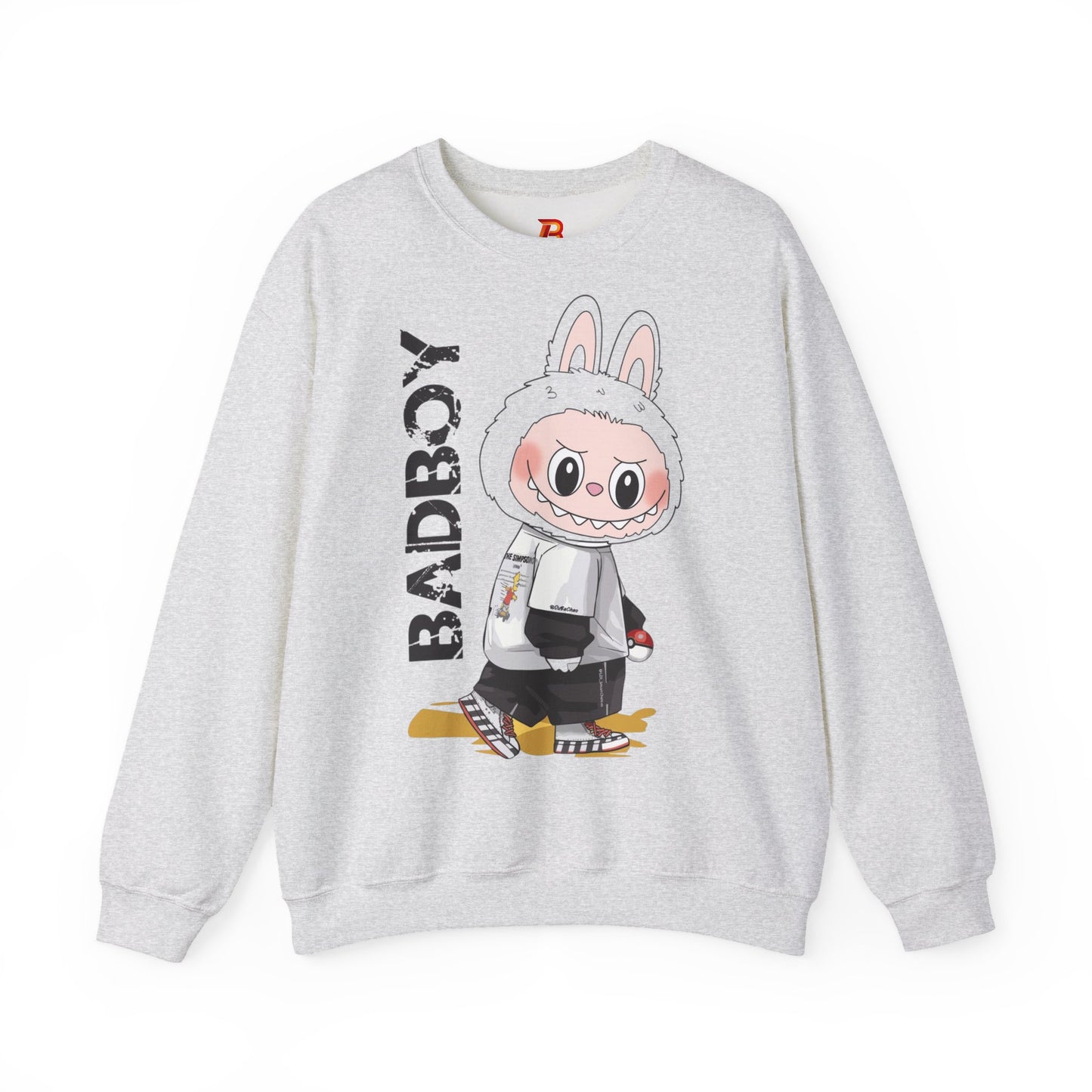 Felpa Unisex Labubu BADBOY – Streetwear Casual Heavy Blend.
