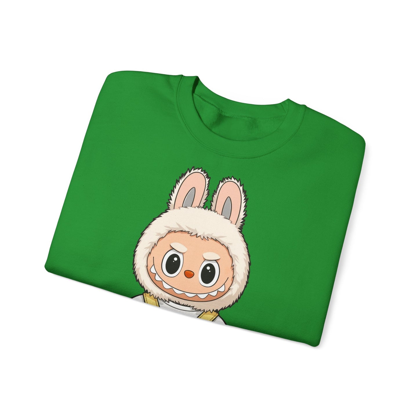 Felpa Unisex Labubu Teddy Overalls – Sweatshirt - Streetwear Heavy Blend™.