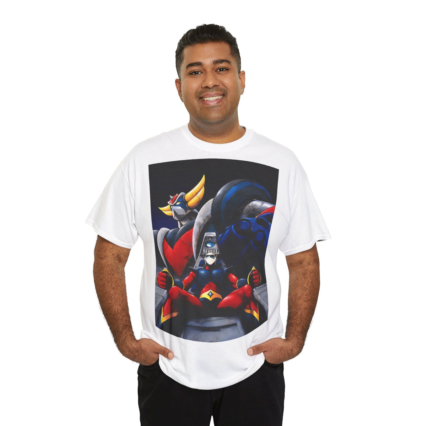 T-Shirt Goldrake UFO Robot e Actarus – Maglia in Cotone 100% Etico, Comfort e Stile Anni ’80