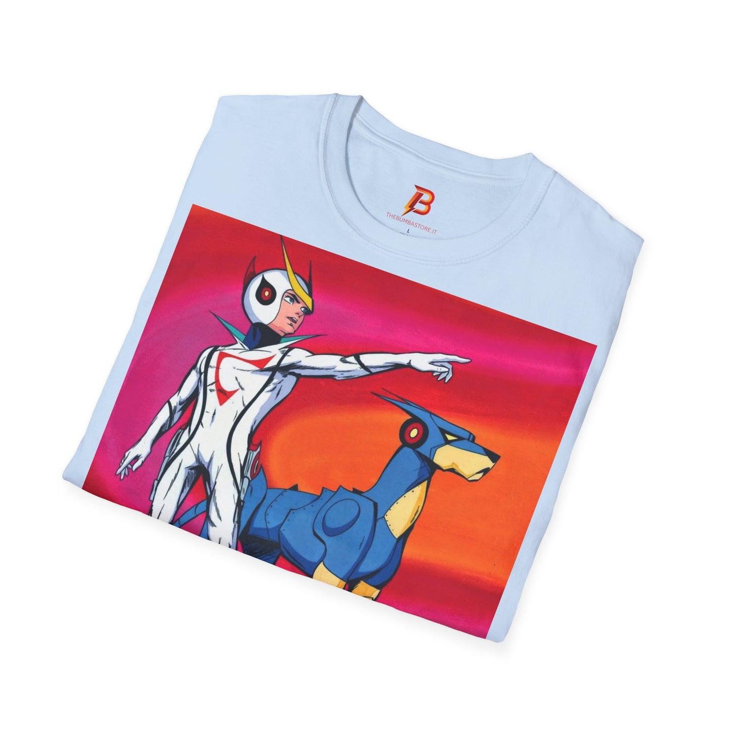 T-Shirt Anime Retrò Unisex | Design Vintage Tatsunoko – Comfort Softstyle in Cotone
