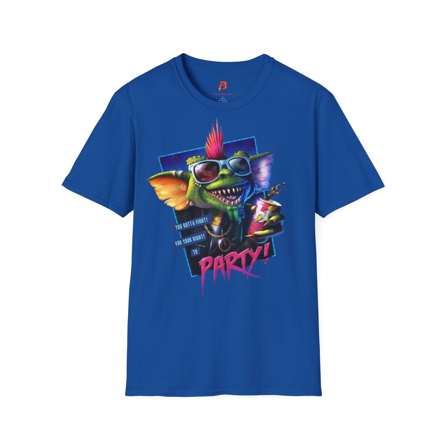 T-Shirt Unisex Gremlins Party – Maglietta Punk Colorata | Streetwear Festa & Cultura Pop.