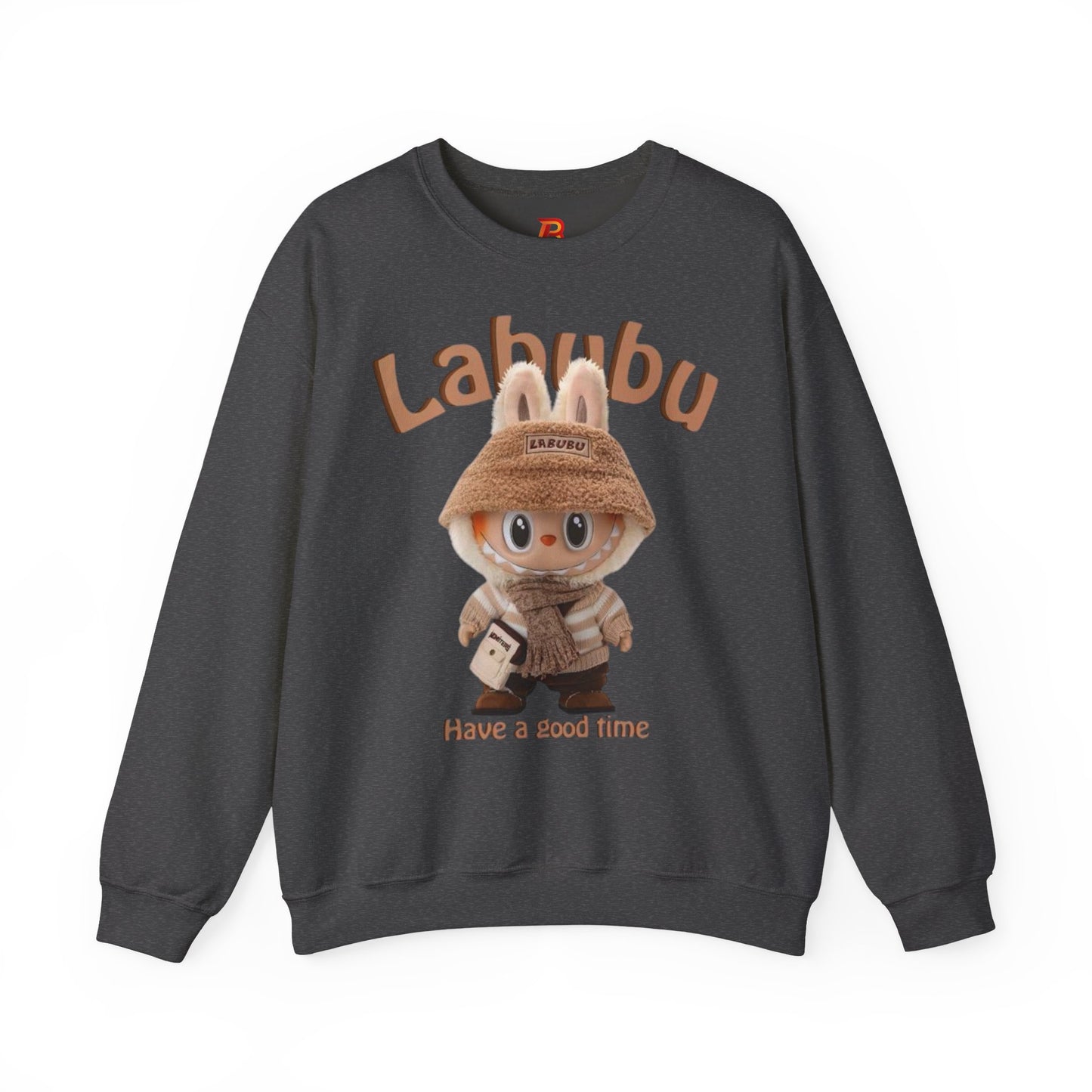 Felpa Unisex Labubu Have a Good Time – Streetwear Casual Heavy Blend.