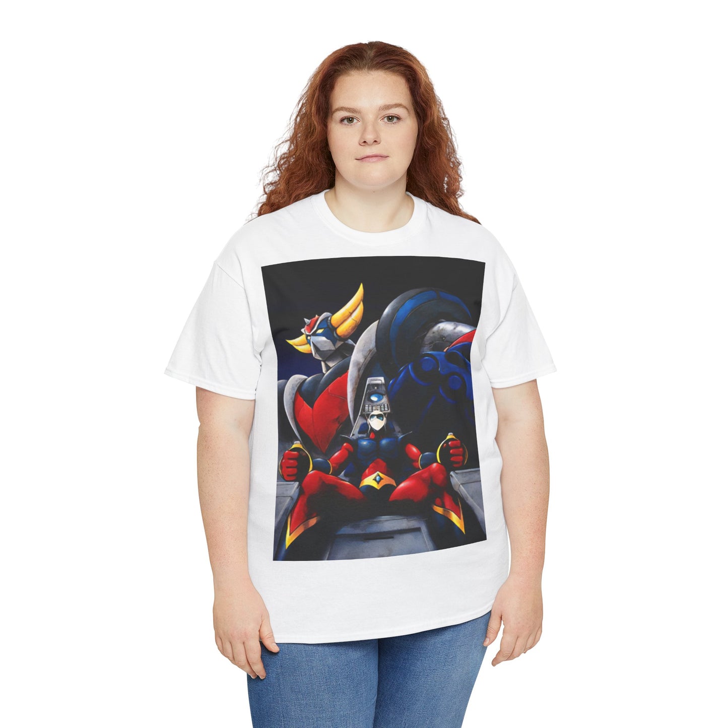 T-Shirt Goldrake UFO Robot e Actarus – Maglia in Cotone 100% Etico, Comfort e Stile Anni ’80