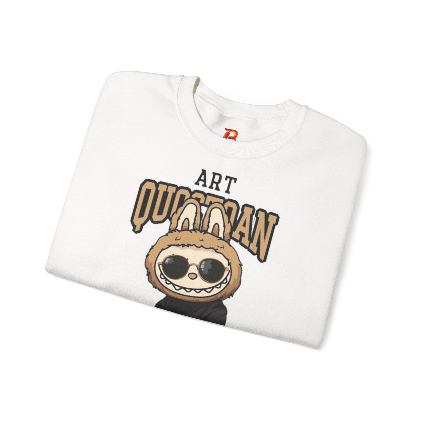 Felpa Unisex Labubu Art Quotidian – Streetwear Casual Heavy Blend.