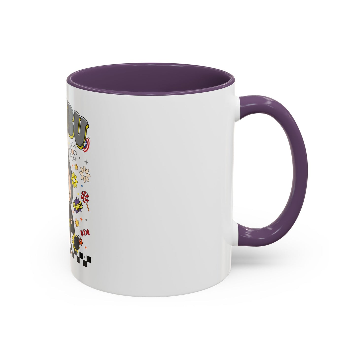Tazza Labubu Pop Art | Tazza Colorata in Ceramica 315 ml – Collezione Personalizzabile.