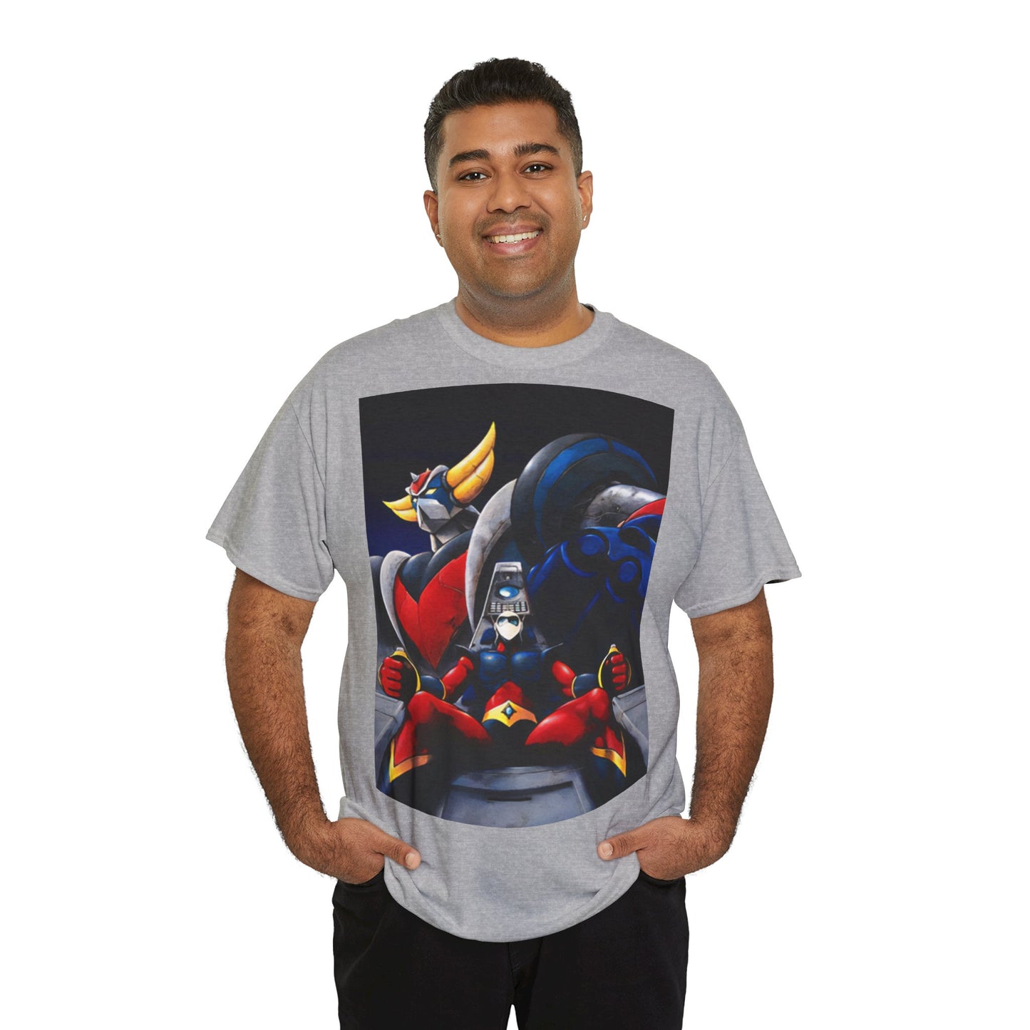 T-Shirt Goldrake UFO Robot e Actarus – Maglia in Cotone 100% Etico, Comfort e Stile Anni ’80