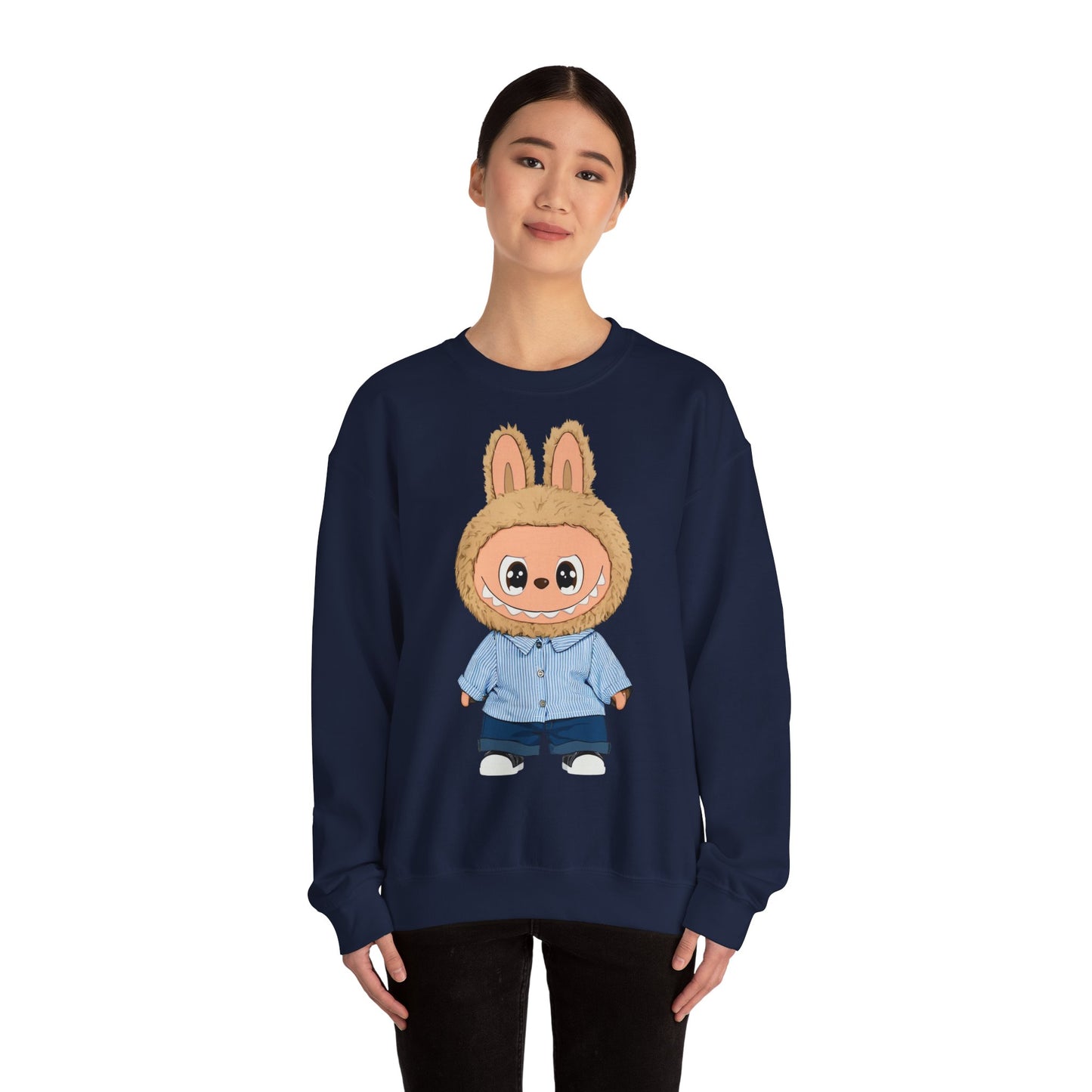 Felpa Unisex Labubu Streetwear – Sweatshirt Casual in Cotone, Comfort e Stile Unico.