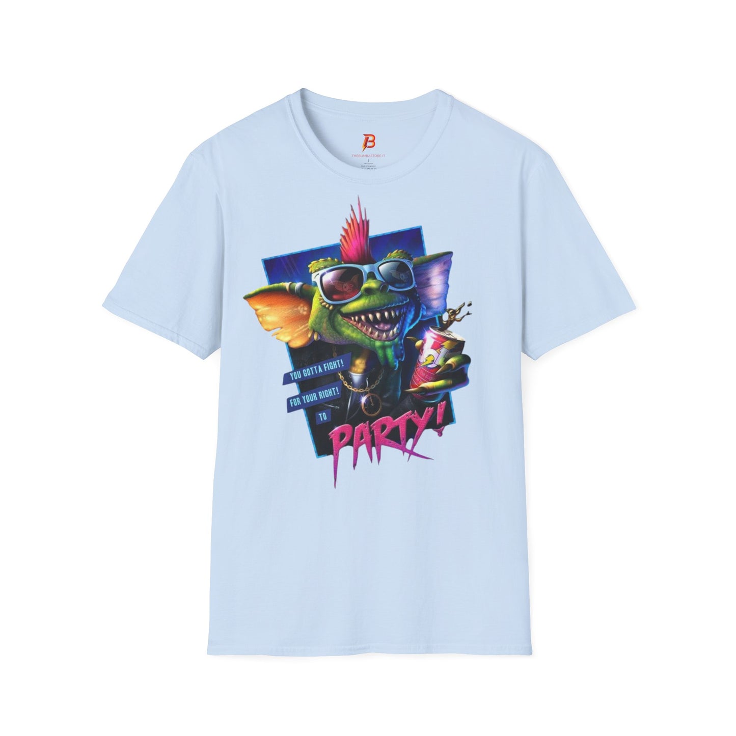 T-Shirt Unisex Gremlins Party – Maglietta Punk Colorata | Streetwear Festa & Cultura Pop.