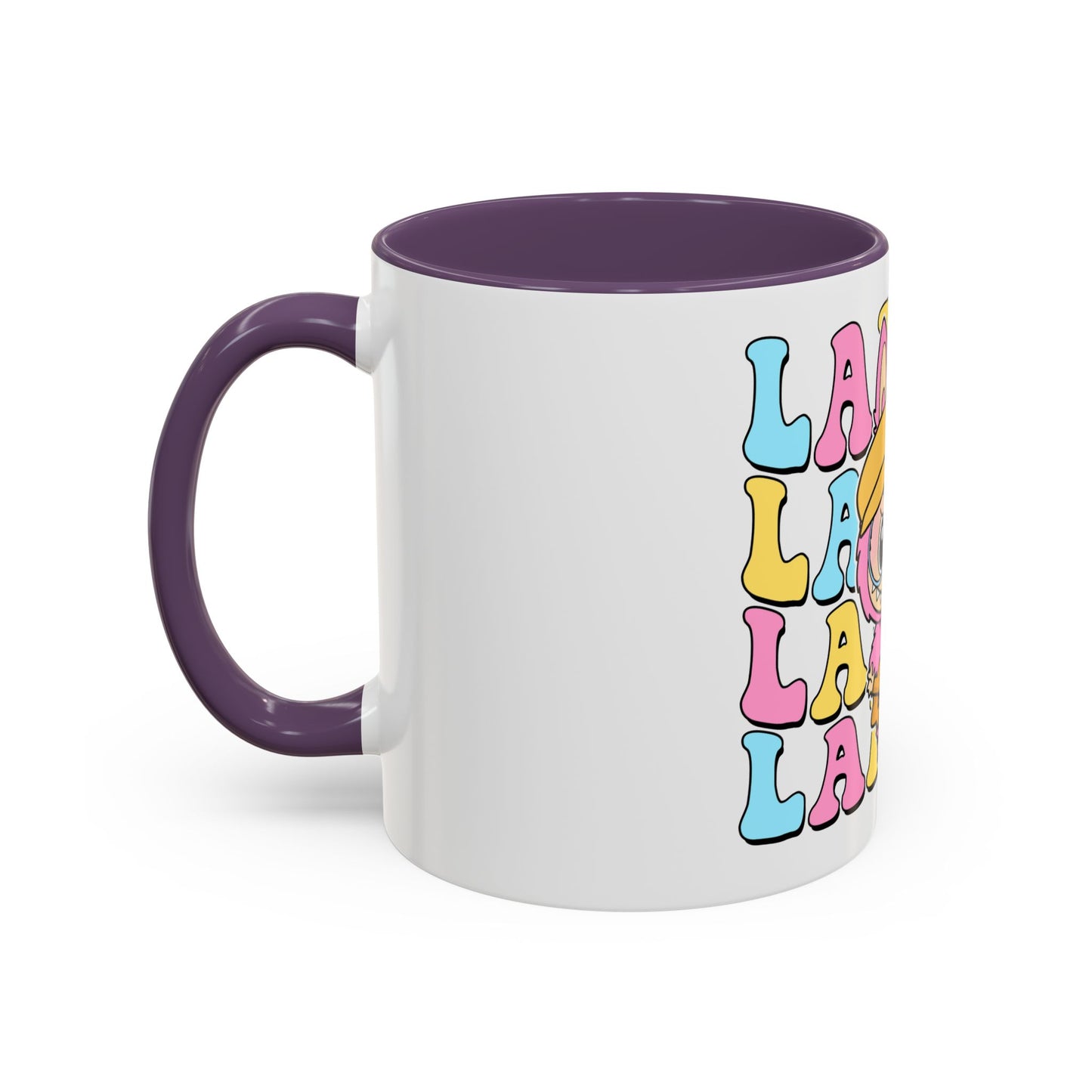 Tazza Labubu Pop Art | Tazza Colorata in Ceramica 315 ml – Collezione Personalizzabile.