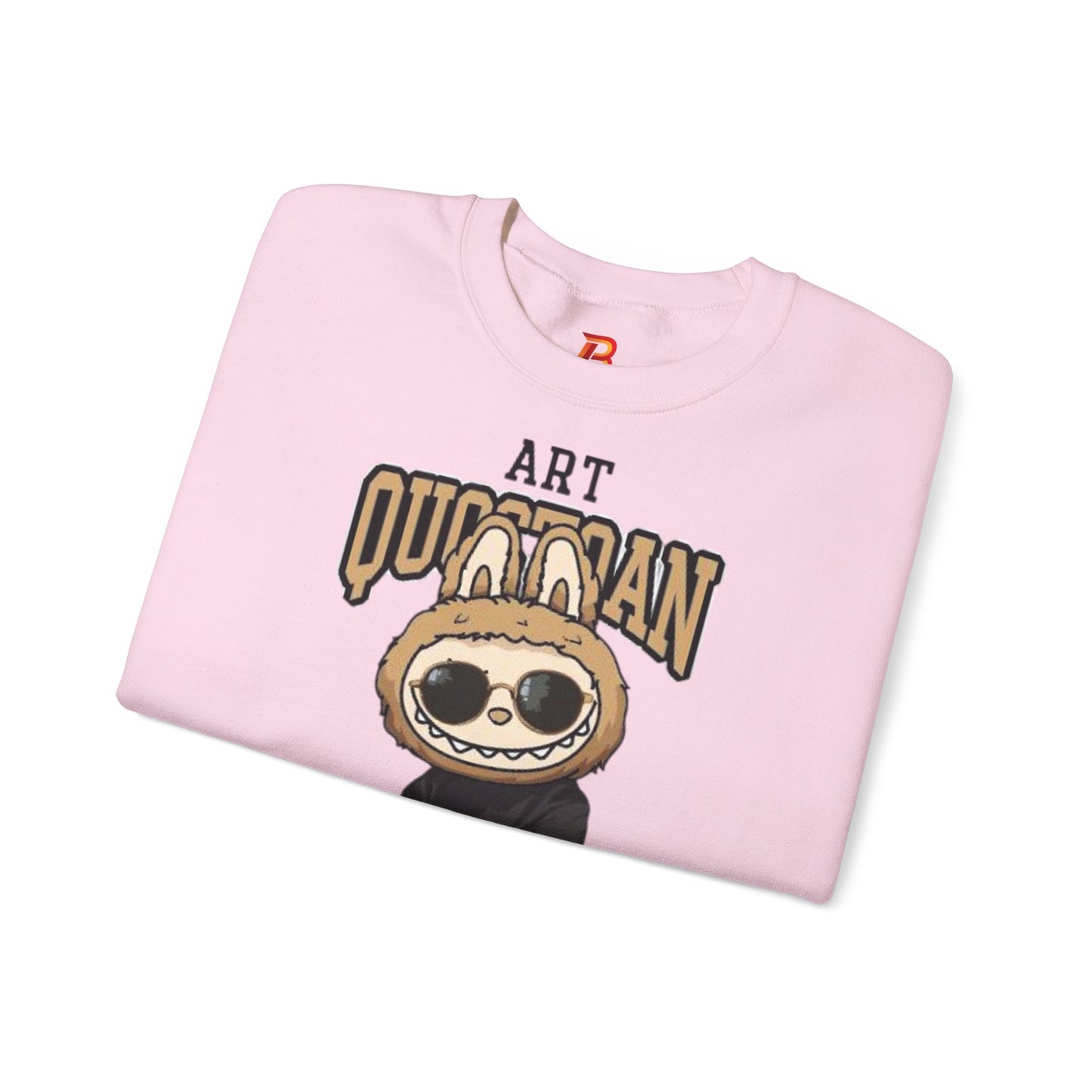 Felpa Unisex Labubu Art Quotidian – Streetwear Casual Heavy Blend.