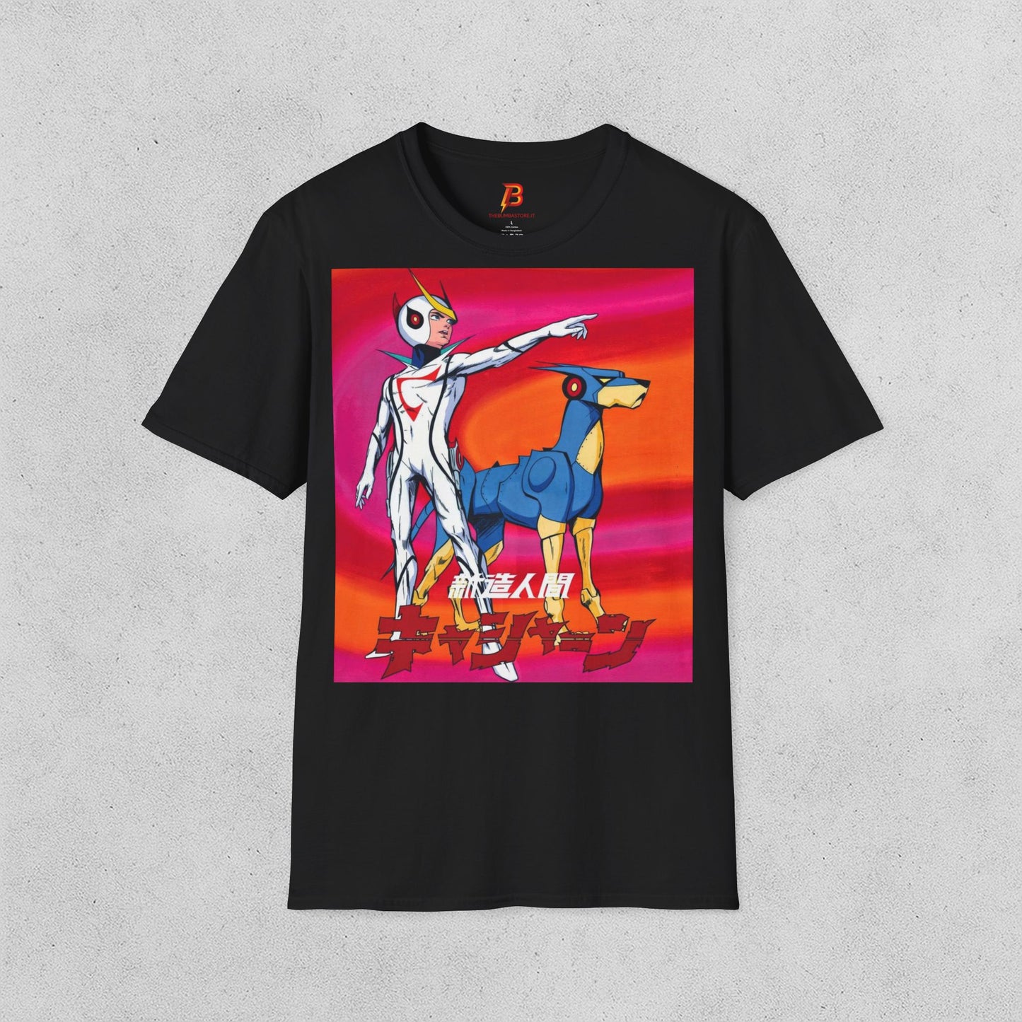 T-Shirt Anime Retrò Unisex | Design Vintage Tatsunoko – Comfort Softstyle in Cotone