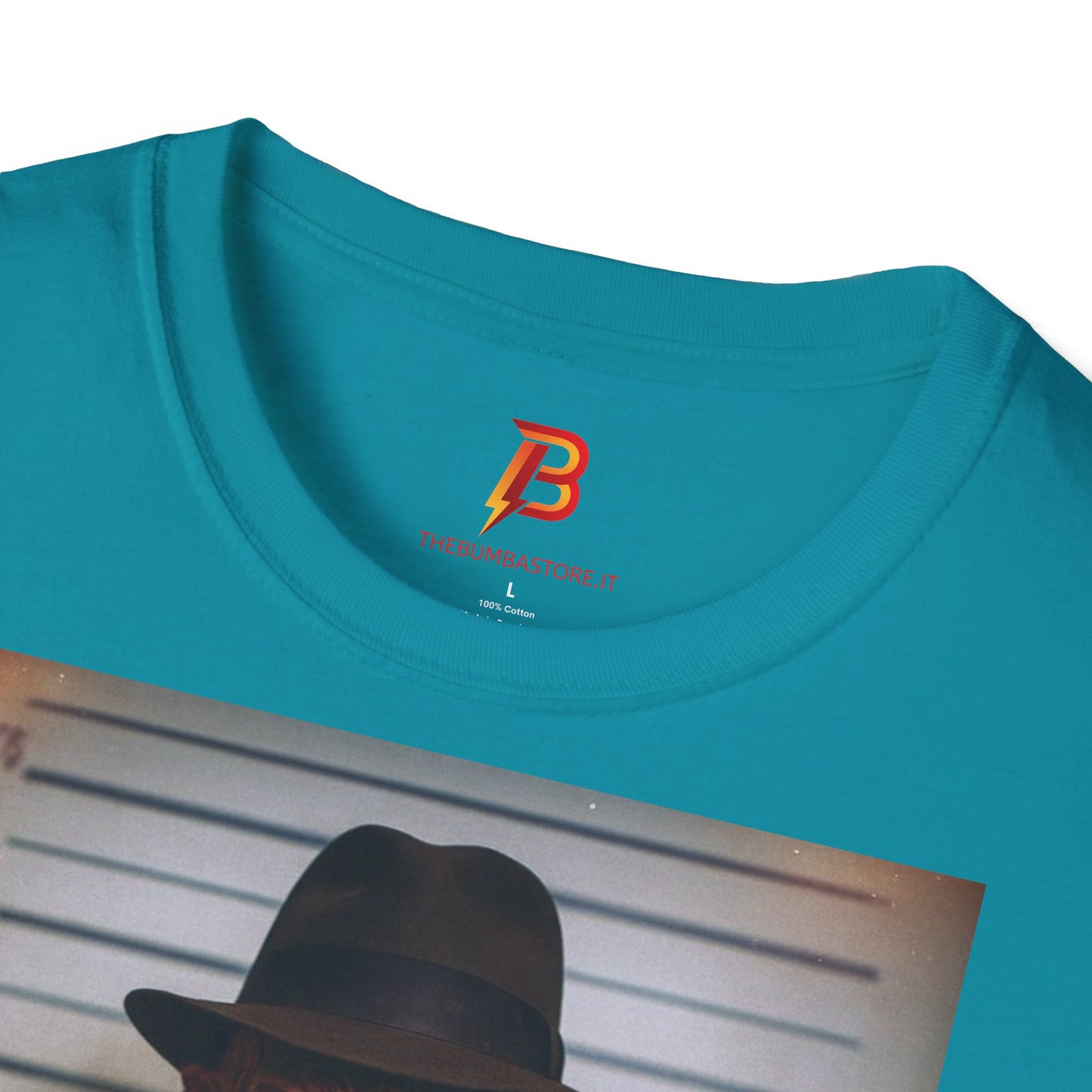 T-Shirt Unisex Freddy Krueger Mugshot – Maglietta Horror Nightmare | Cultura Pop & Halloween