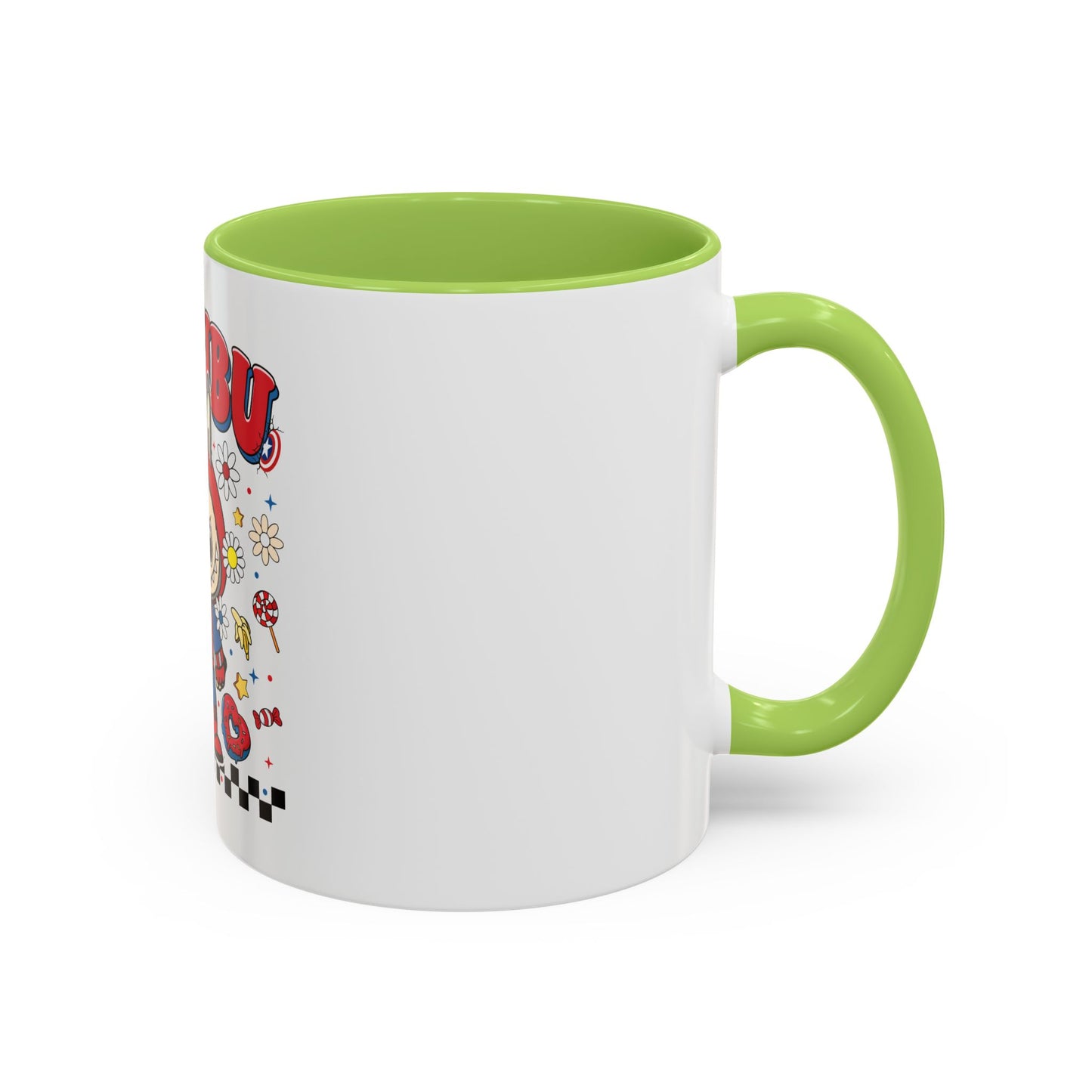 Tazza Labubu Pop Art | Tazza Colorata in Ceramica 315 ml – Collezione Personalizzabile.