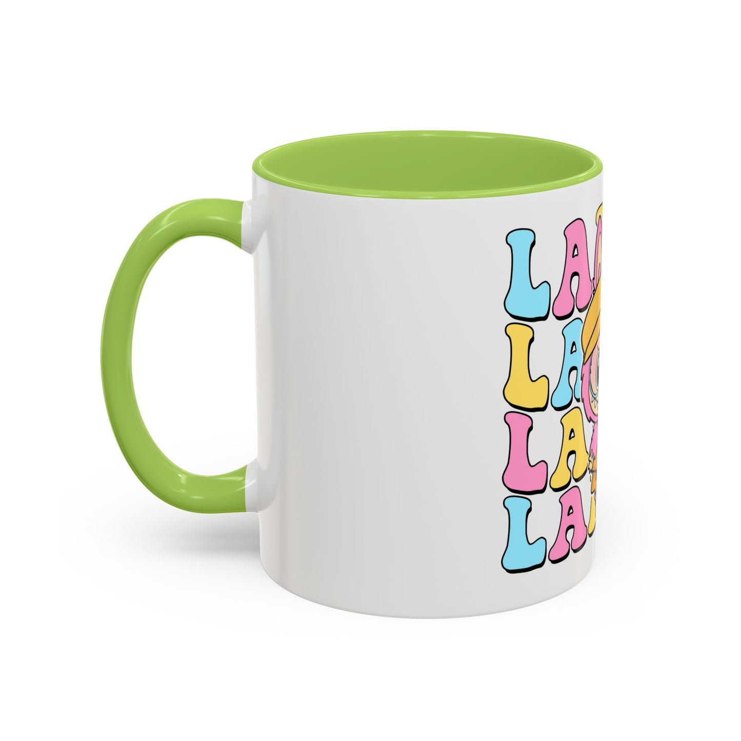 Tazza Labubu Pop Art | Tazza Colorata in Ceramica 315 ml – Collezione Personalizzabile.
