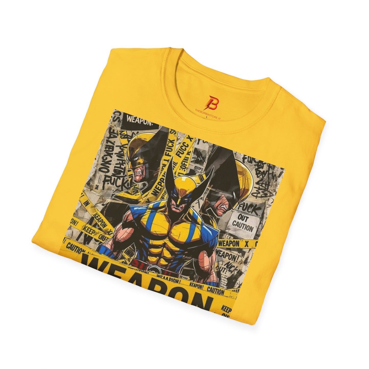 T-Shirt Unisex Wolverine – Maglietta Supereroe Marvel | Streetwear in Cotone 100%.