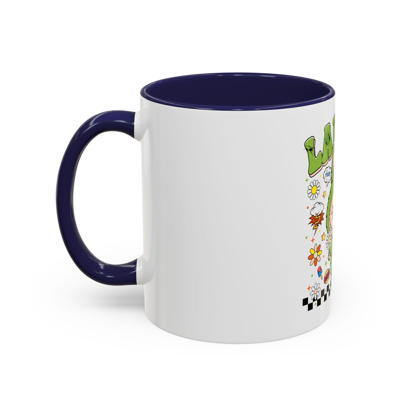Tazza Labubu Pop Art | Tazza Colorata in Ceramica 315 ml – Collezione Personalizzabile.