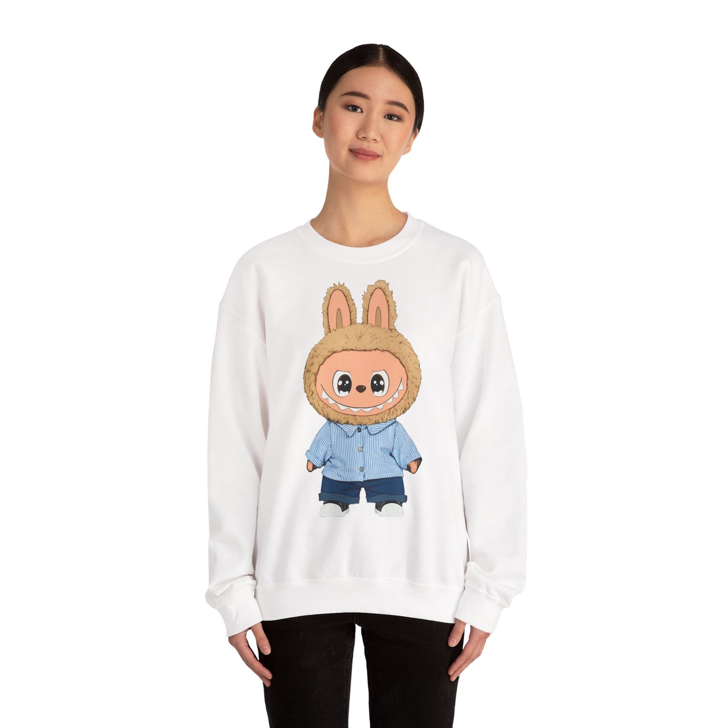 Felpa Unisex Labubu Streetwear – Sweatshirt Casual in Cotone, Comfort e Stile Unico.