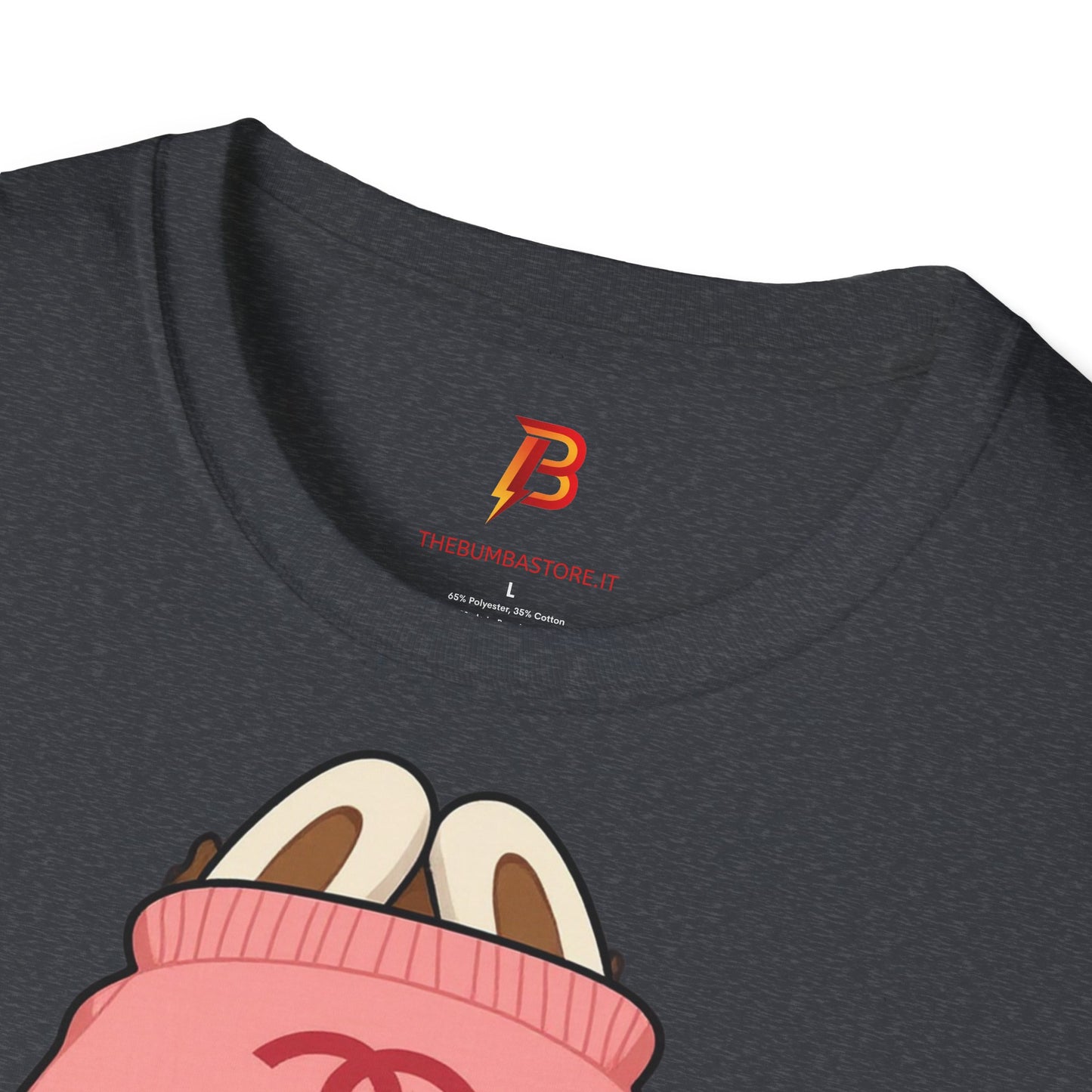 T-Shirt Unisex Labubu Softstyle – Outfit Streetwear  Kawaii.