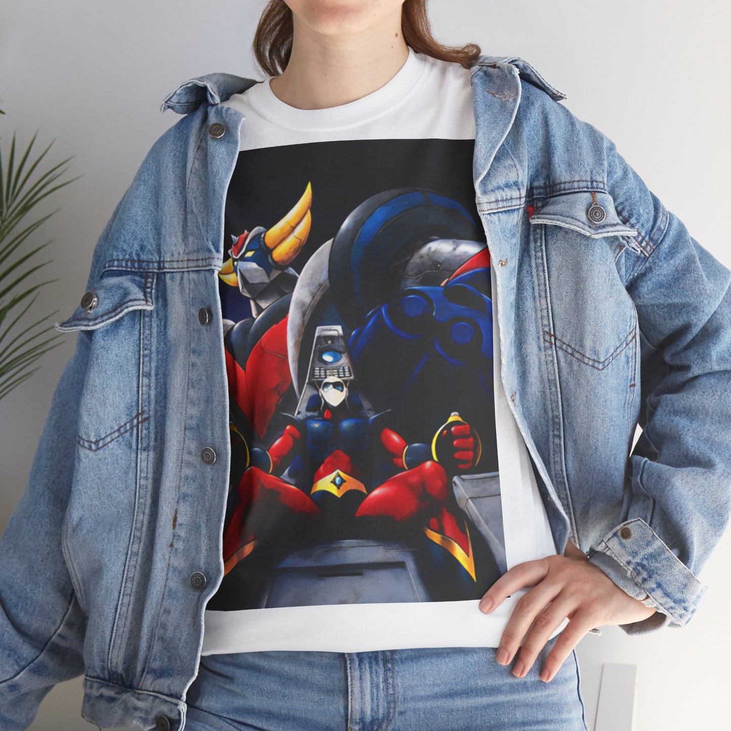 T-Shirt Goldrake UFO Robot e Actarus – Maglia in Cotone 100% Etico, Comfort e Stile Anni ’80