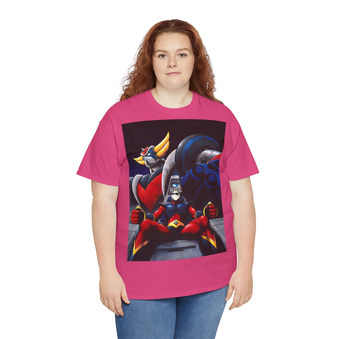 T-Shirt Goldrake UFO Robot e Actarus – Maglia in Cotone 100% Etico, Comfort e Stile Anni ’80