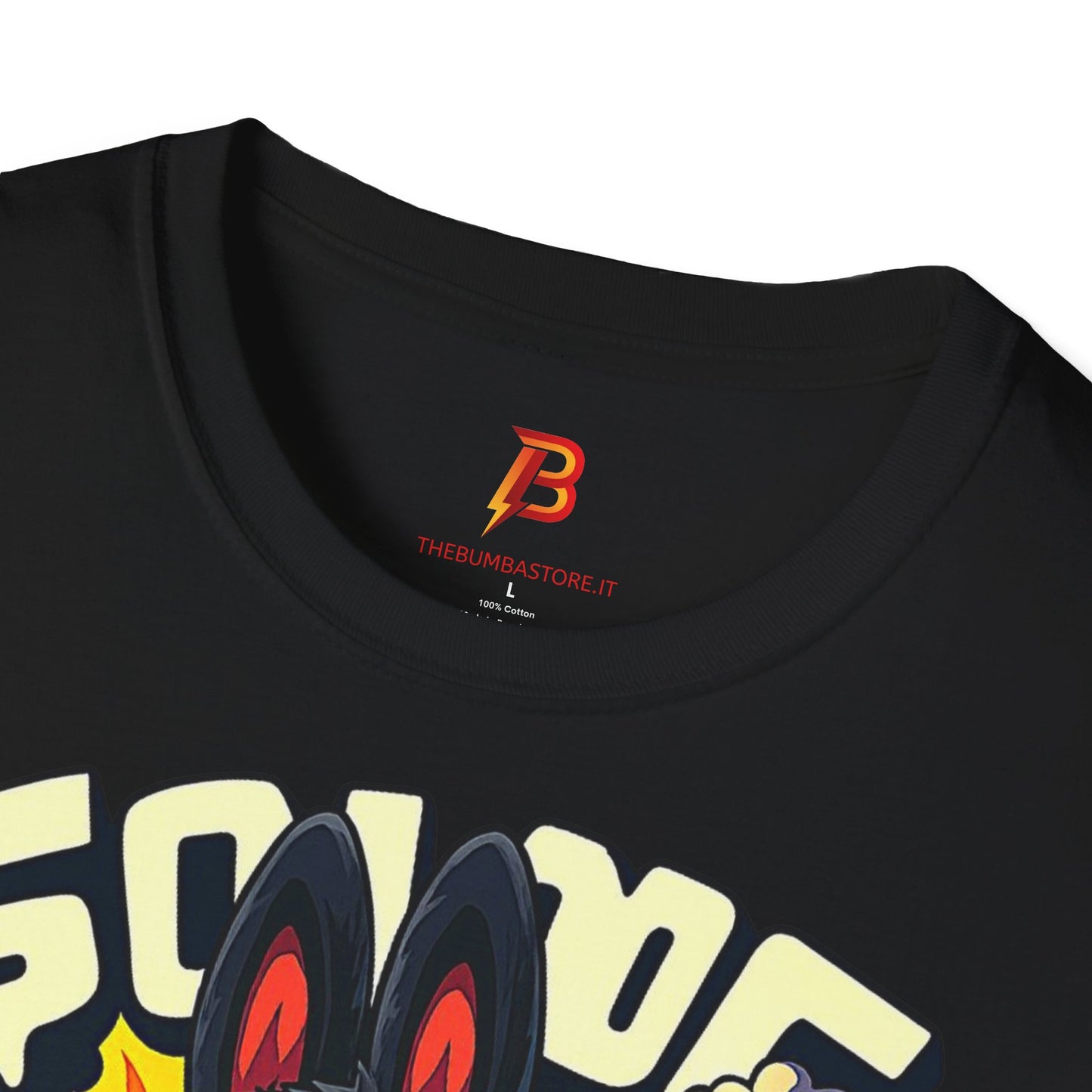 T-Shirt Unisex Labubu Softstyle  – Design Kawaii Streetwear con Skateboard.