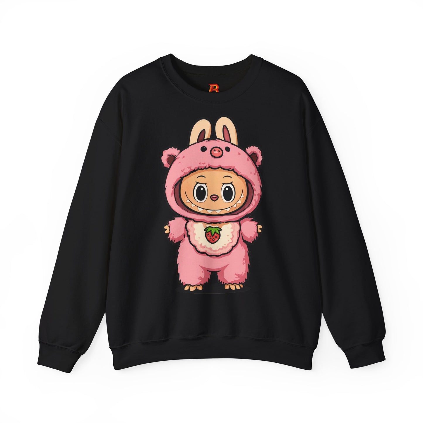 Felpa Unisex Labubu Rosa – Sweatshirt Streetwear Casual, Comfort e Stile Giocoso.