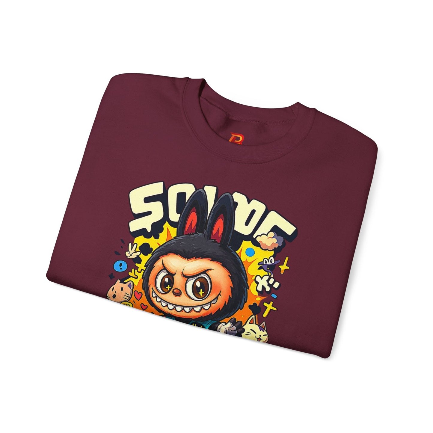 Felpa Unisex Labubu Skateboard – Streetwear Casual, Moda Urban e Comfort.