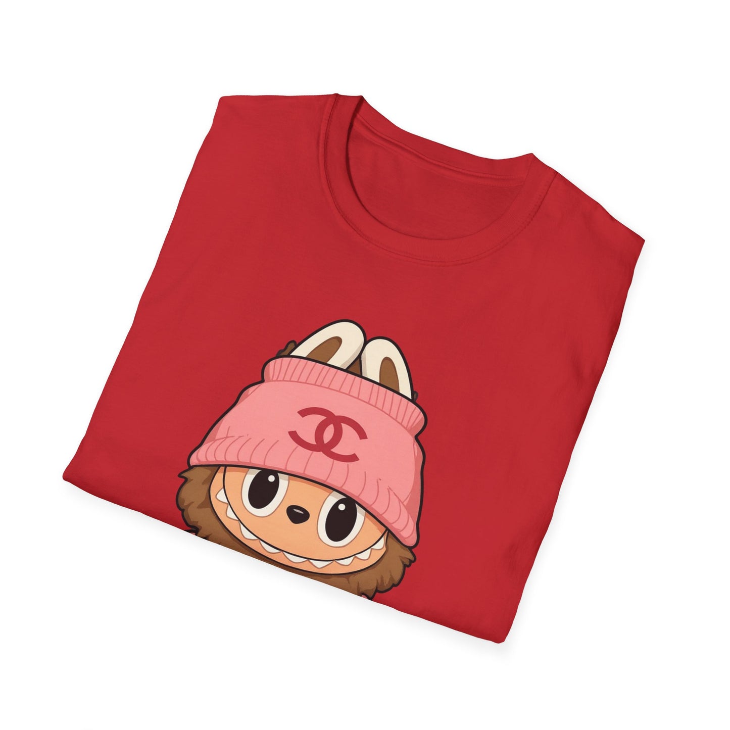 T-Shirt Unisex Labubu Softstyle – Outfit Streetwear  Kawaii.