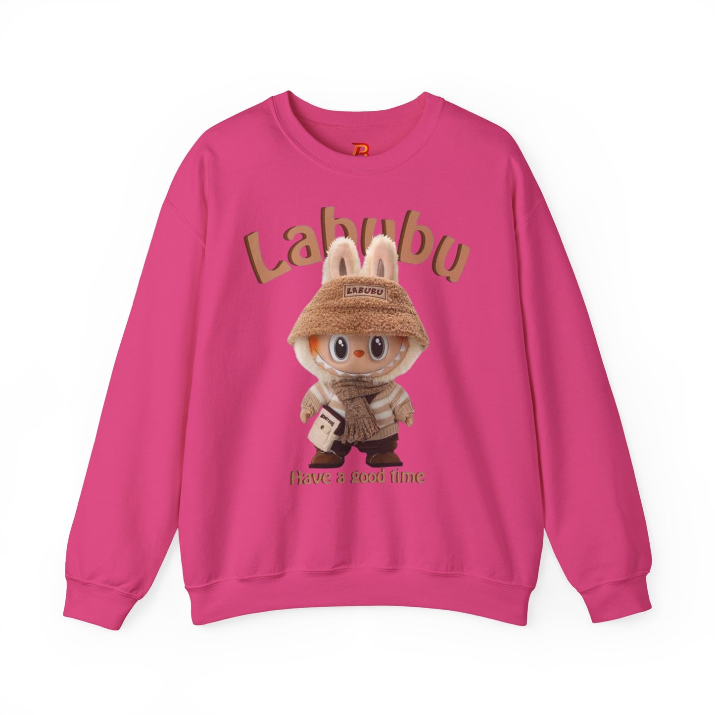 Felpa Unisex Labubu Have a Good Time – Streetwear Casual Heavy Blend.