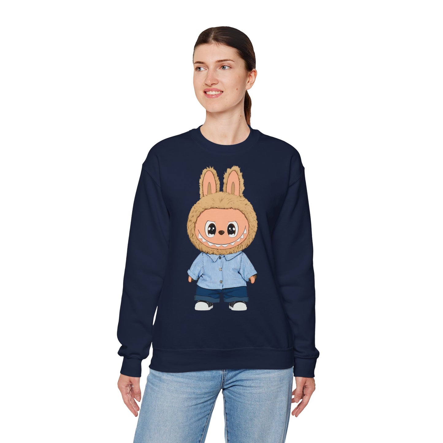 Felpa Unisex Labubu Streetwear – Sweatshirt Casual in Cotone, Comfort e Stile Unico.
