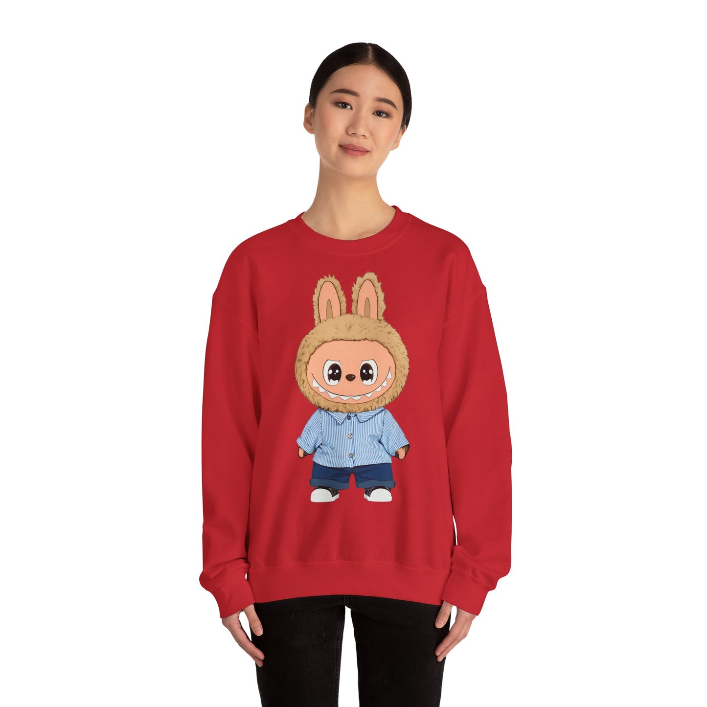 Felpa Unisex Labubu Streetwear – Sweatshirt Casual in Cotone, Comfort e Stile Unico.