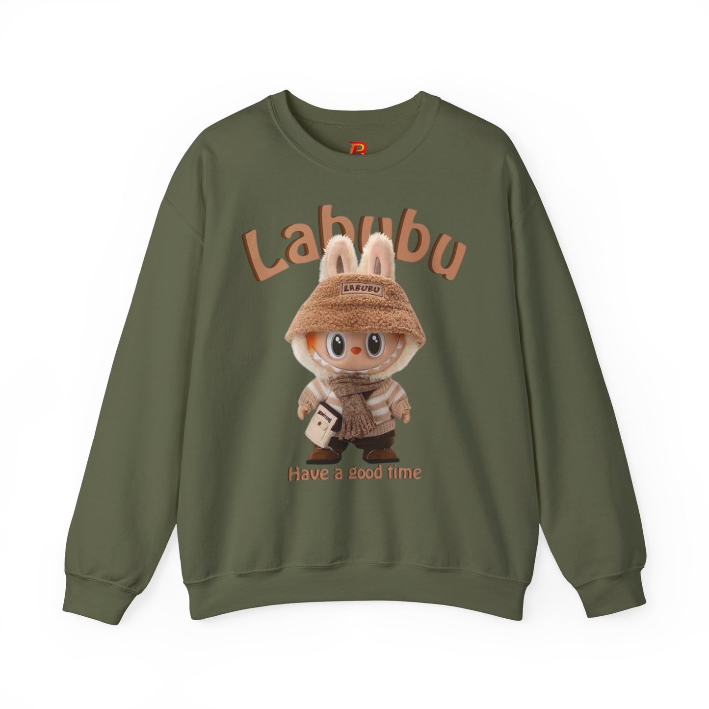 Felpa Unisex Labubu Have a Good Time – Streetwear Casual Heavy Blend.