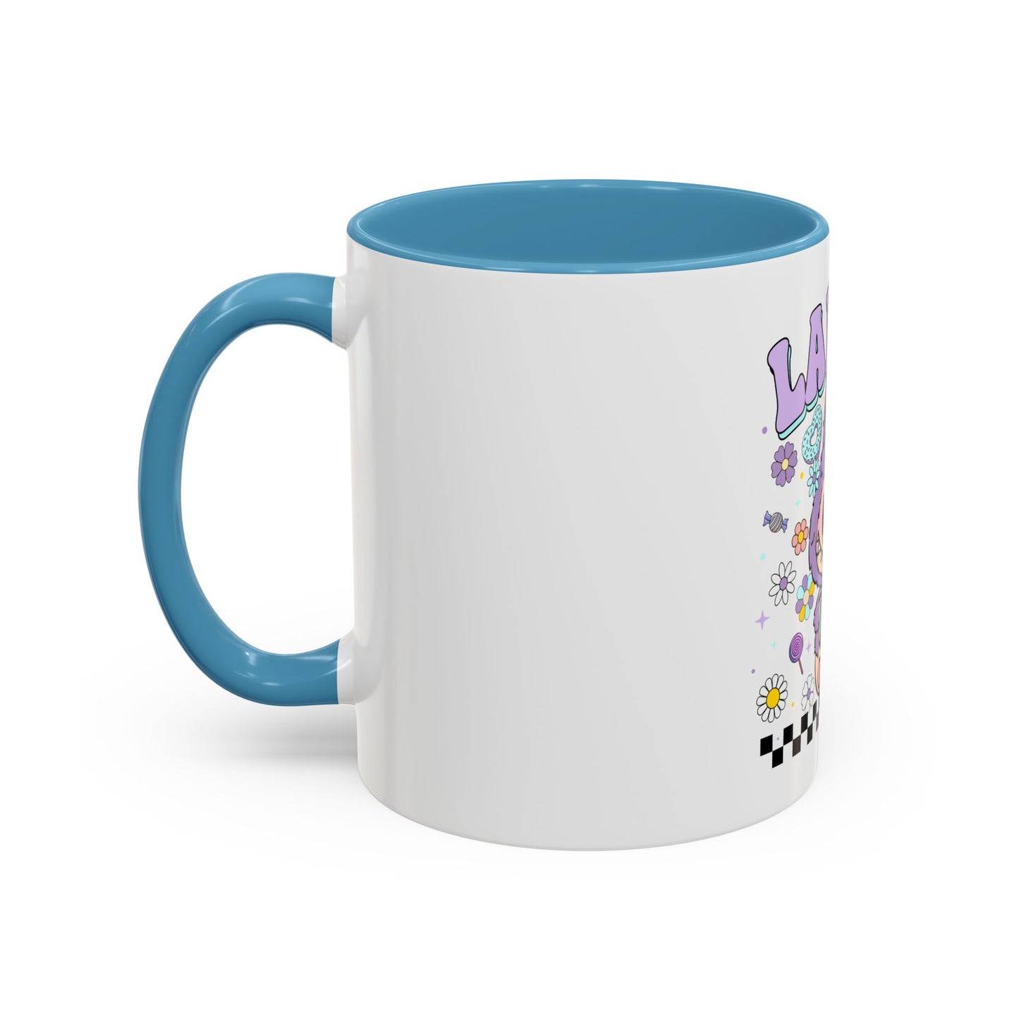 Tazza Labubu Pop Art | Tazza Colorata in Ceramica 315 ml – Collezione Personalizzabile.